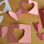 Cutting Hearts for Valentine's Cards
