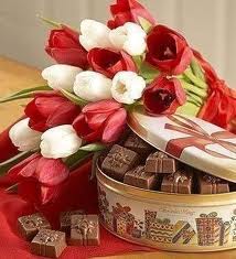 Gift Flowers or Chocolate on Valentine’s Day
