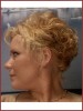 fanned faux updo