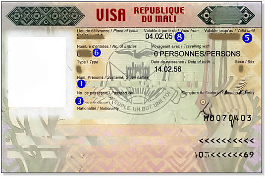 Mali Visa