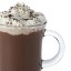 Nutella and Frangelico hot chocolate with cream