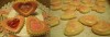 Valentine Sugar Cookies glaze-like icing