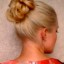 bridesmaid hair updo