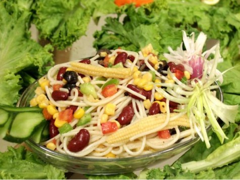 How to Make Noodles Salad