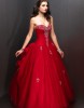 Dressing up in red
