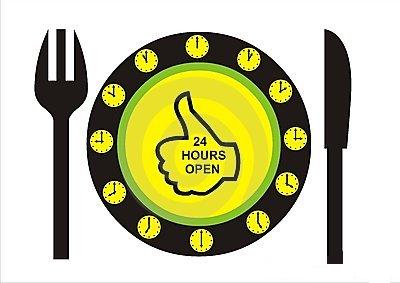 24 hours open restaurants