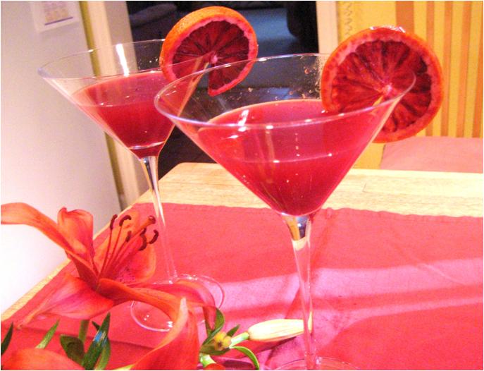 Blood Orange Martini Recipe