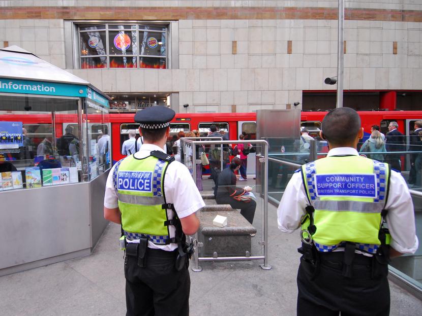CANARY WHARF police station