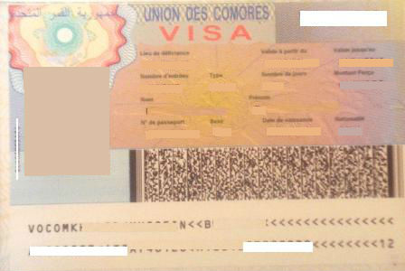 Comoros Visa
