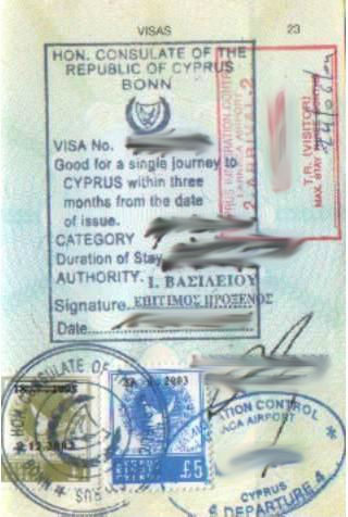 Cyprus Visa