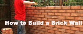How to Build a Brick Wall
