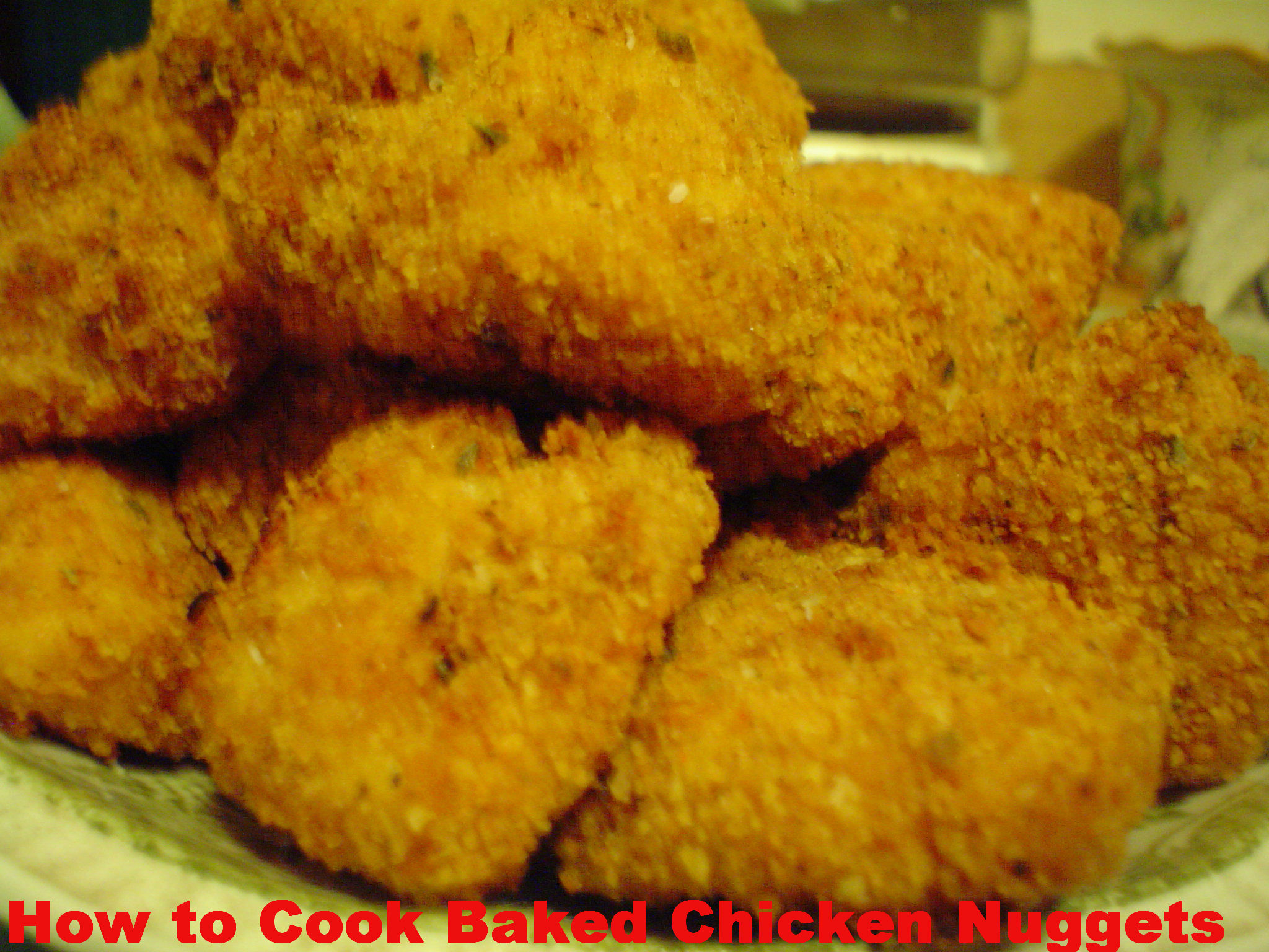 How to Cook Baked Chicken Nuggets