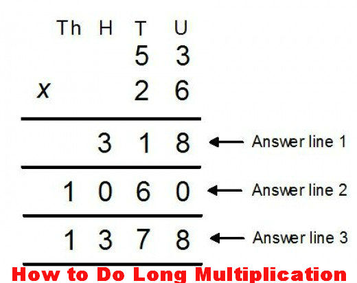 How To Do Long Multiplication Grade 5