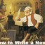 How to write a Novel