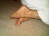 Correct feet position while sitting during Namaz