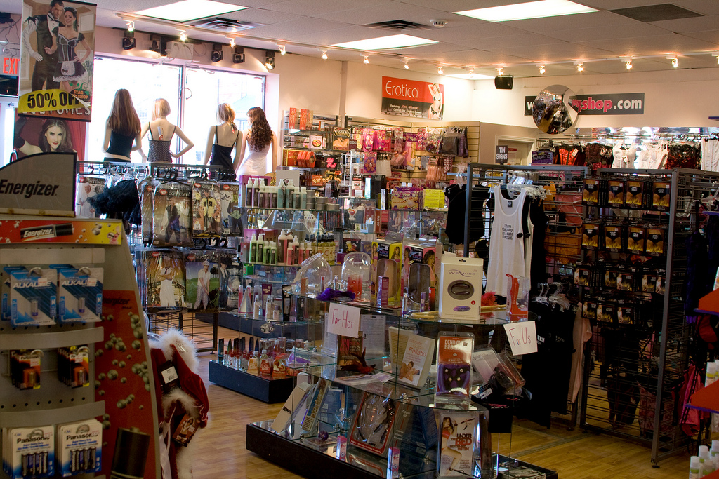 Inside of shopping mall