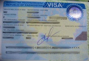 tourist visa to kazakhstan