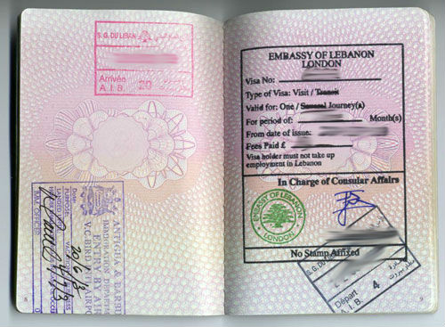 us embassy lebanon tourist visa