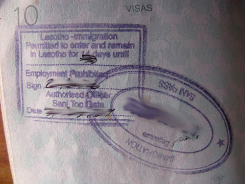 Lesotho Visa