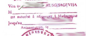 Madagascar Visit Visa from Paris