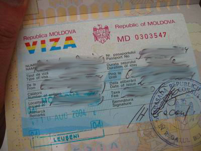 Moldova Visa