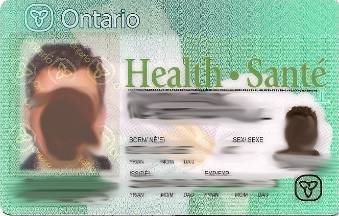Ontario Health Card in Ottawa
