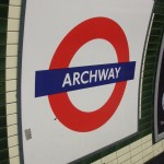 Police Statoins near Archway Station LOndon