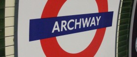 Police Statoins near Archway Station LOndon