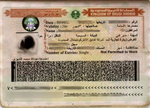 uk travel document to saudi arabia