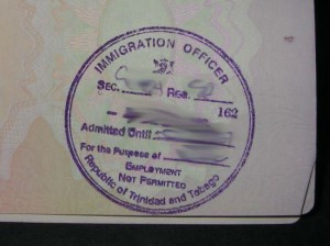 Trinidad and Tobago Tourist Visit Visa from Ottawa