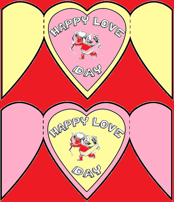 Templates for Valentine’s Day Cards