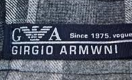 fake armani logo