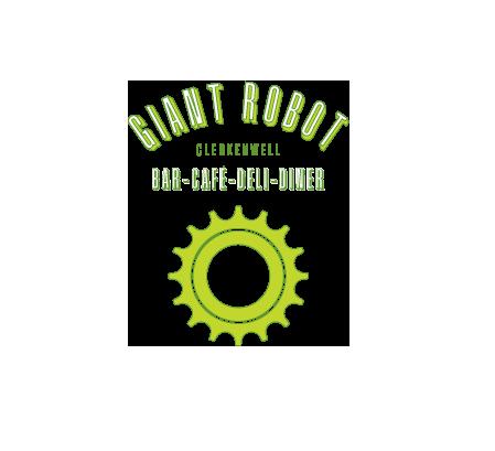 giant robot coffee shop, London