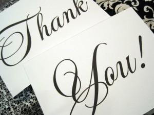 Thank You Note