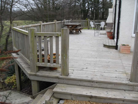 A Simple Raised Deck