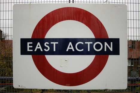 Acton Tube Station London