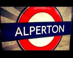 Alperton Tube Station London