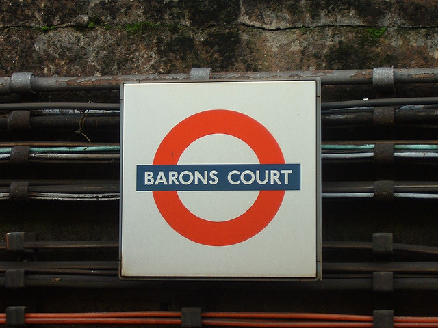 Barons Court Tube