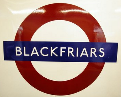 Blackfriars tube station