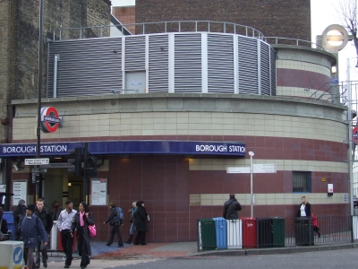 Borough Tube Station London