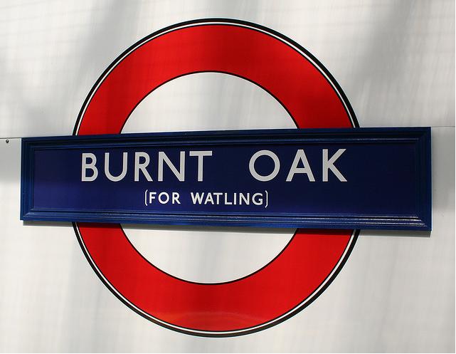 Burnt Oak tube station