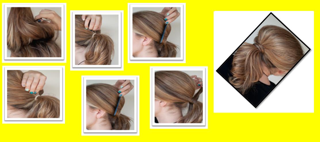 Make Chic Pony Hairstyle