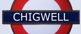 Chigwell tube Station London