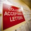 Samples of College Acceptance Letters