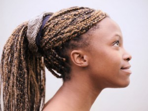 Girl with Cornrows