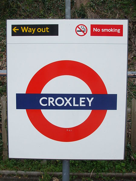 Croxley Tube Station London