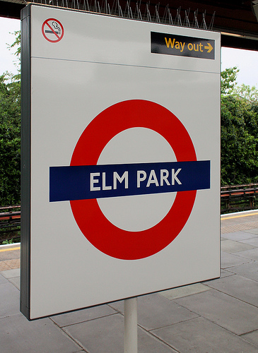 Elm Park Tube Station