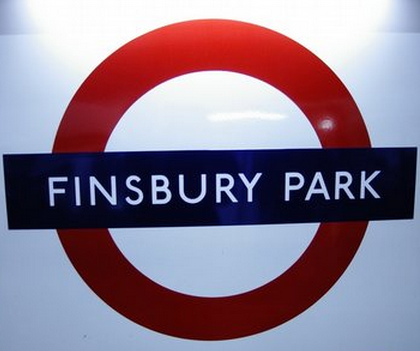 Finsbury Park Tube Station London