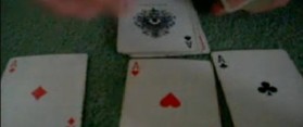 All four aces found