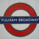 Fulham Broadway Tube Station London